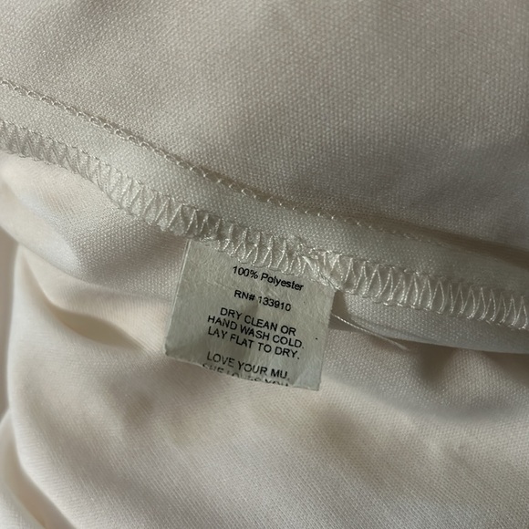 Show Me Your MuMu Size S Cream Pocketed Dress - Picture 12 of 13